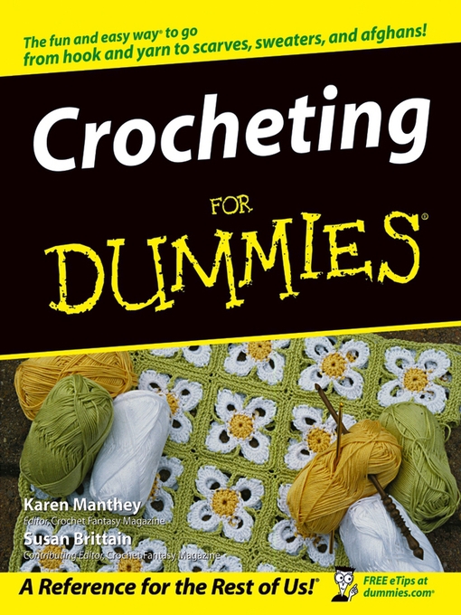 Cover image for Crocheting For Dummies